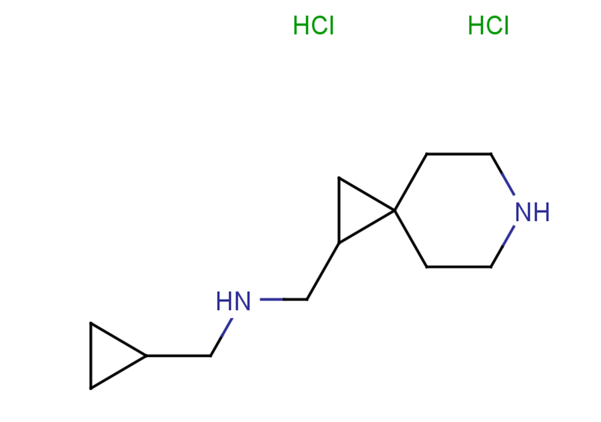 {6-azaspiro[2.5]octan-1-ylmethyl}(cyclopropylmethyl)amine dihydrochloride
