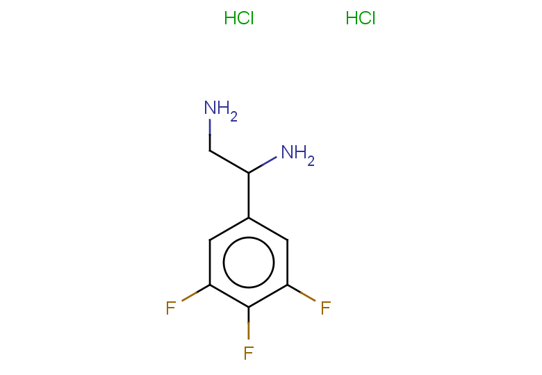 1-(3,4,5-trifluorophenyl)ethane-1,2-diamine dihydrochloride