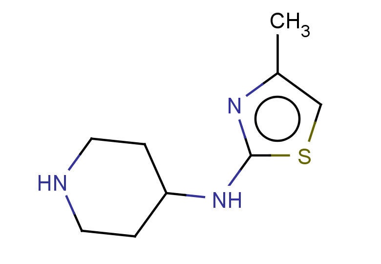 N-(4-methyl-1,3-thiazol-2-yl)piperidin-4-amine