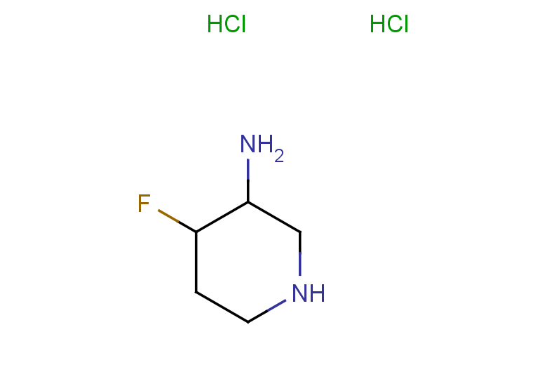 4-fluoropiperidin-3-amine dihydrochloride