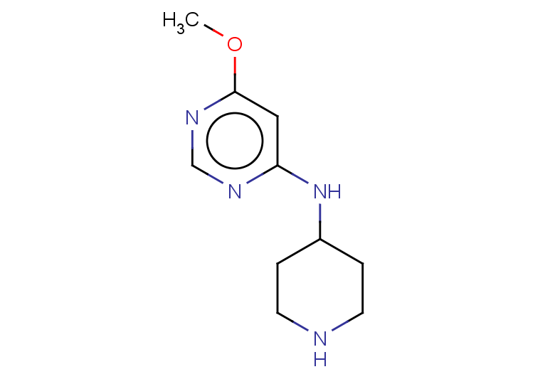 6-methoxy-N-(piperidin-4-yl)pyrimidin-4-amine