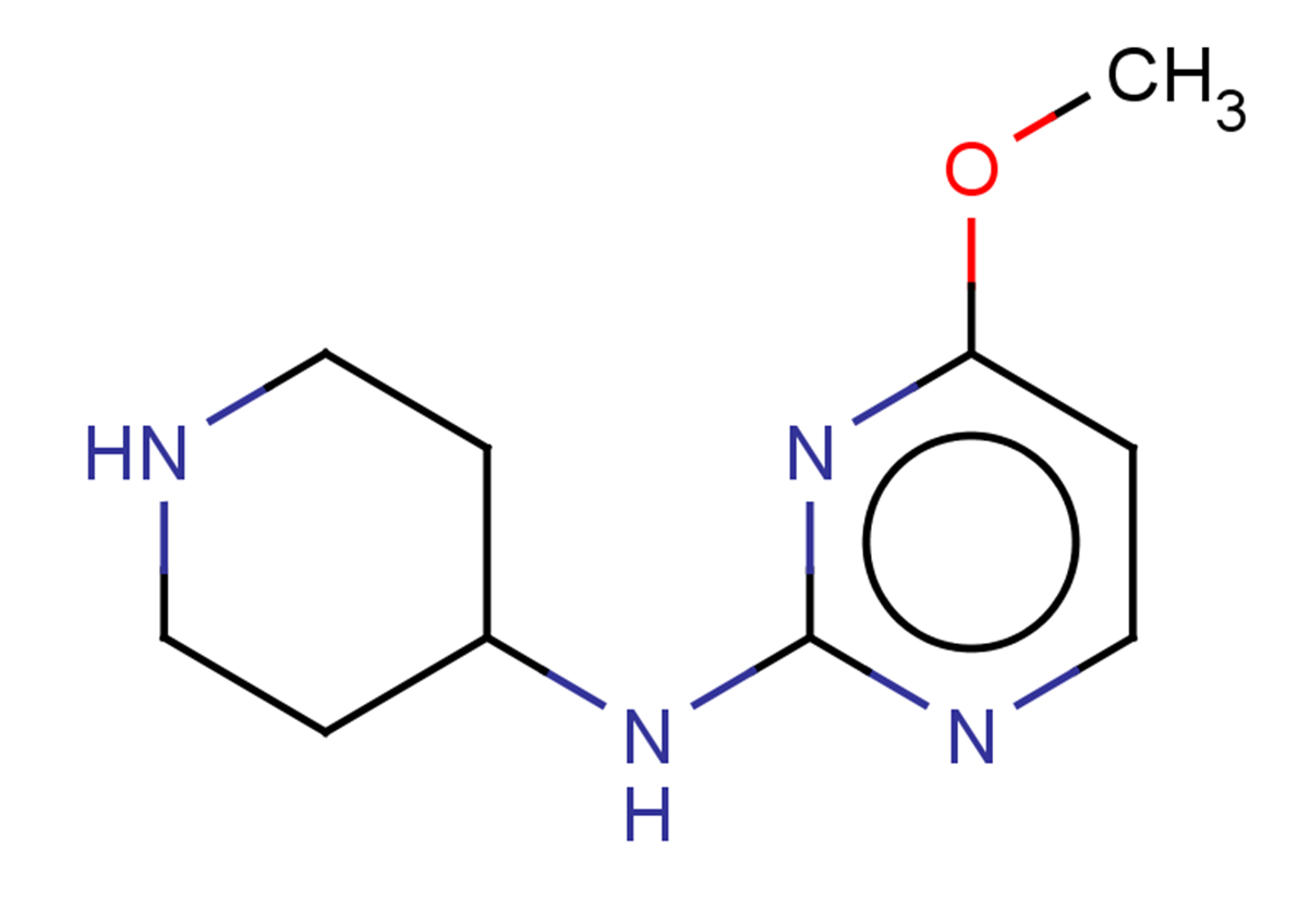 4-methoxy-N-(piperidin-4-yl)pyrimidin-2-amine