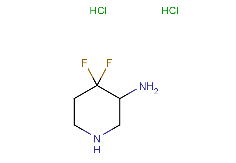 4,4-difluoropiperidin-3-amine dihydrochloride