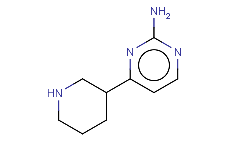 4-(piperidin-3-yl)pyrimidin-2-amine
