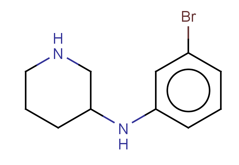 N-(3-bromophenyl)piperidin-3-amine