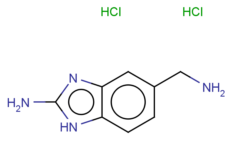 5-(aminomethyl)-1H-1,3-benzodiazol-2-amine dihydrochloride