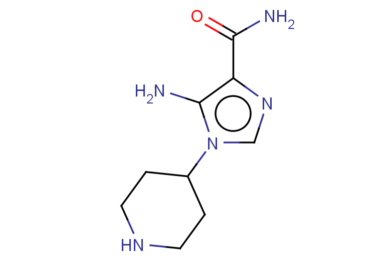 5-amino-1-(piperidin-4-yl)-1H-imidazole-4-carboxamide