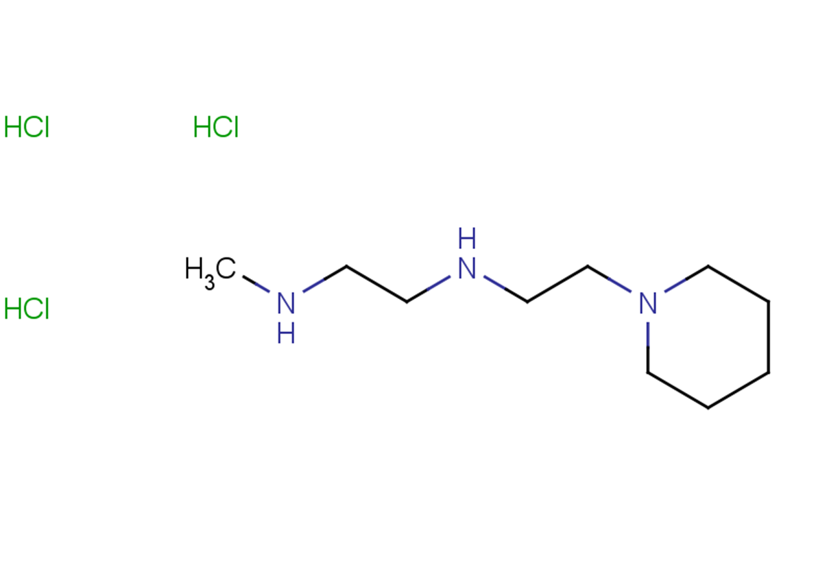 [2-(methylamino)ethyl][2-(piperidin-1-yl)ethyl]amine trihydrochloride