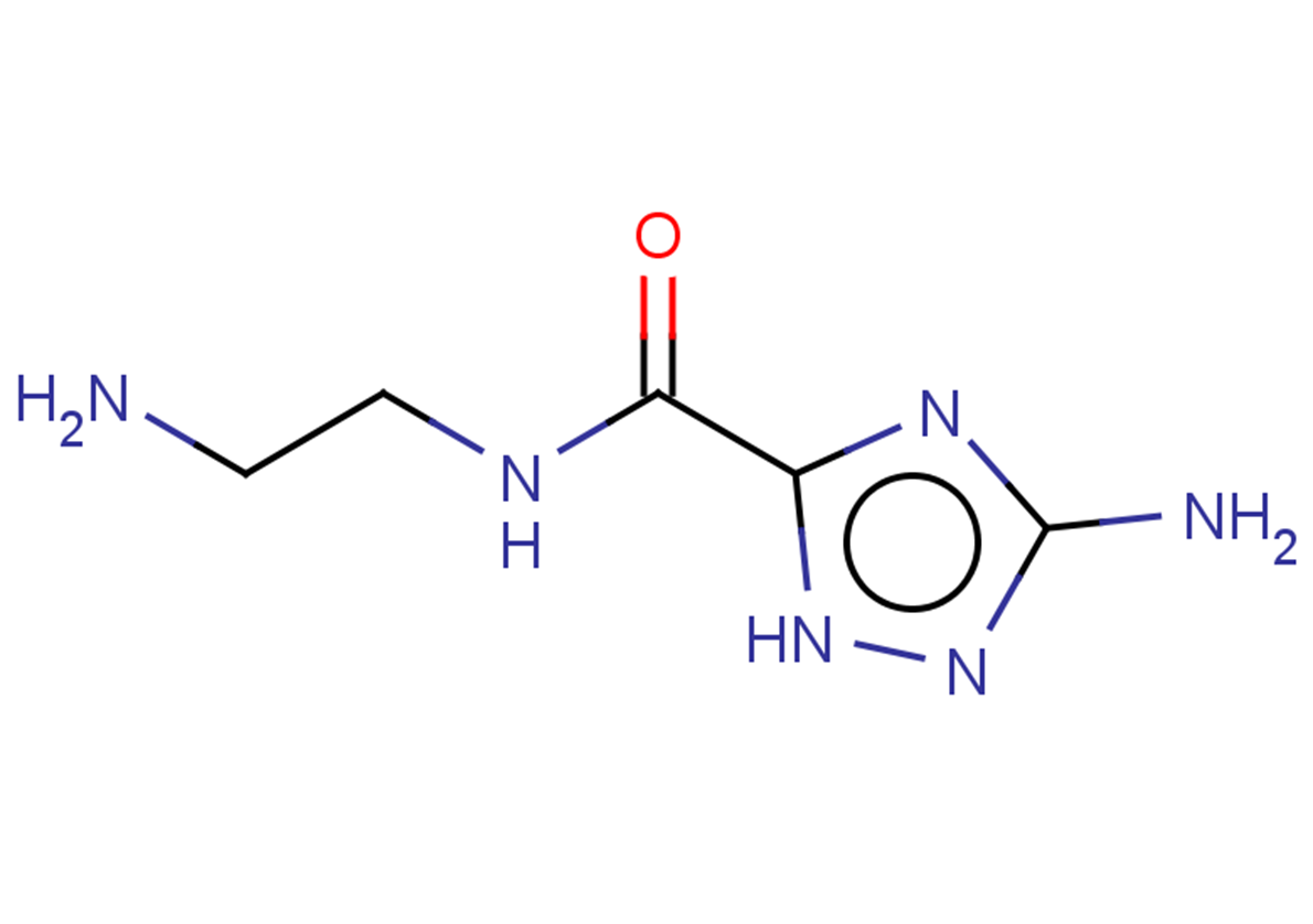 3-amino-N-(2-aminoethyl)-1H-1,2,4-triazole-5-carboxamide