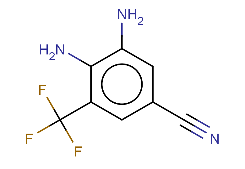 3,4-diamino-5-(trifluoromethyl)benzonitrile