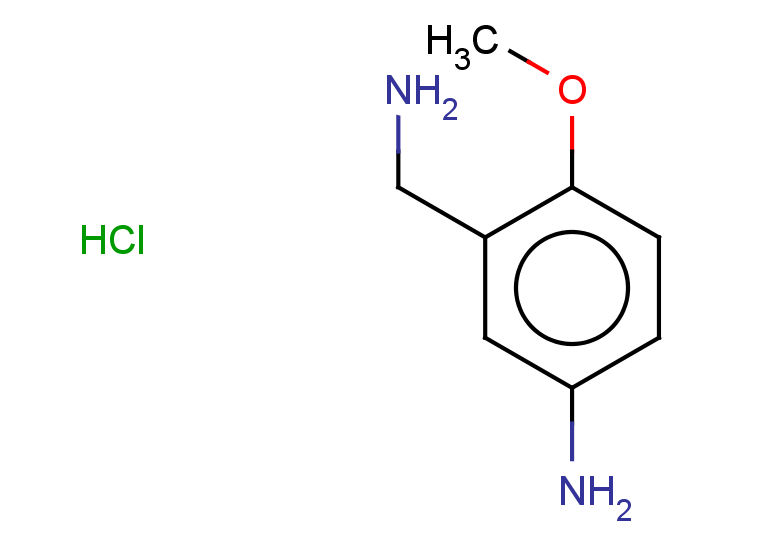3-(aminomethyl)-4-methoxyaniline hydrochloride