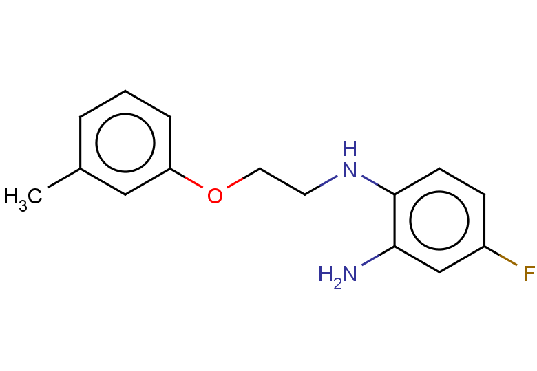 4-fluoro-1-N-[2-(3-methylphenoxy)ethyl]benzene-1,2-diamine