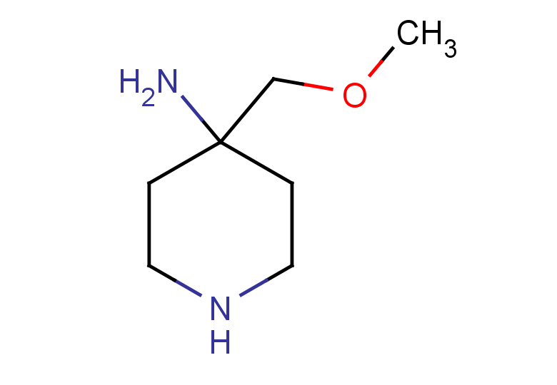 4-(methoxymethyl)piperidin-4-amine