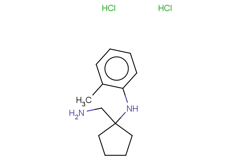 N-[1-(aminomethyl)cyclopentyl]-2-methylaniline dihydrochloride