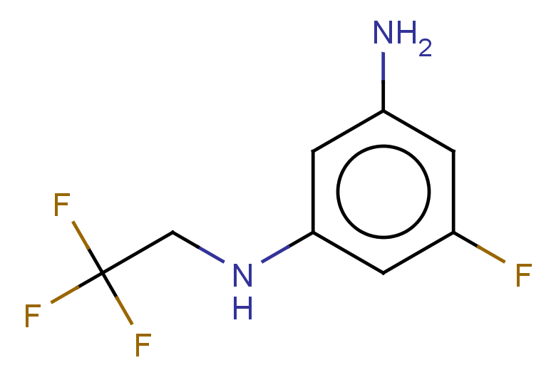 5-fluoro-N1-(2,2,2-trifluoroethyl)benzene-1,3-diamine