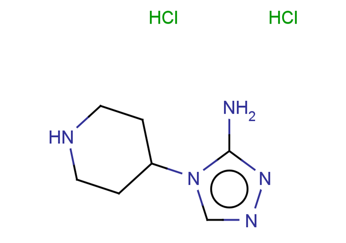 4-(piperidin-4-yl)-4H-1,2,4-triazol-3-amine dihydrochloride