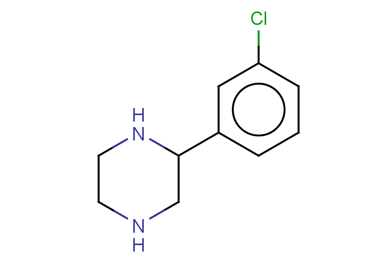 2-(3-chlorophenyl)piperazine