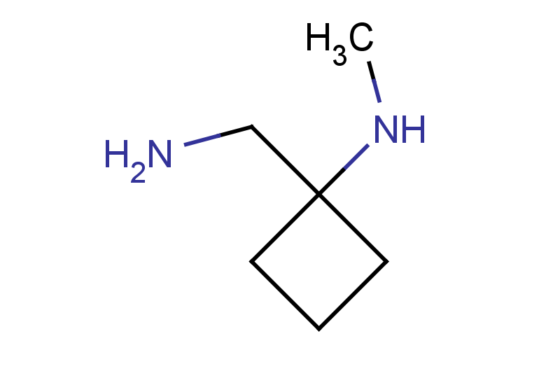 1-(aminomethyl)-N-methylcyclobutan-1-amine