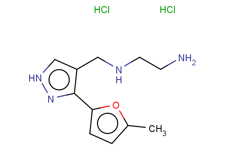 (2-aminoethyl)({[3-(5-methylfuran-2-yl)-1H-pyrazol-4-yl]methyl})amine dihydrochloride