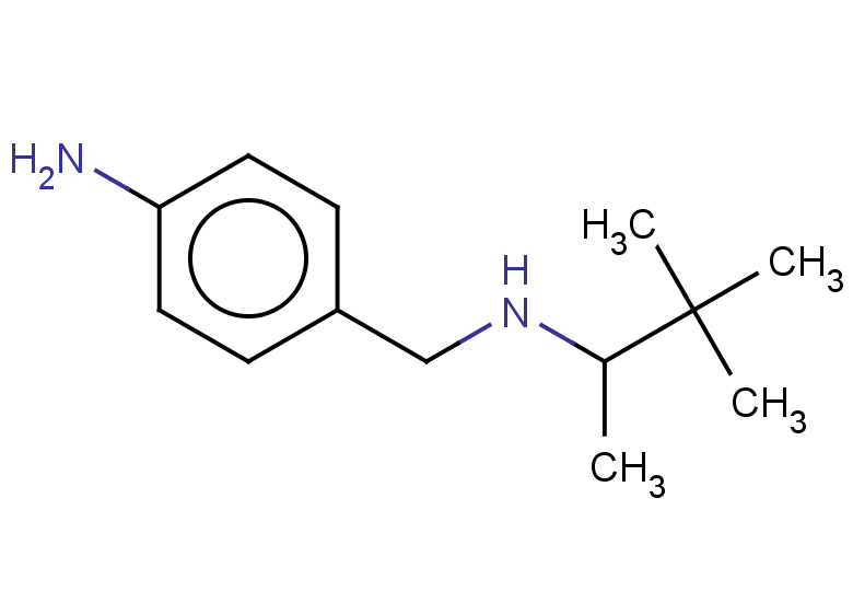 4-{[(3,3-dimethylbutan-2-yl)amino]methyl}aniline