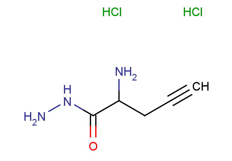 2-aminopent-4-ynehydrazide dihydrochloride