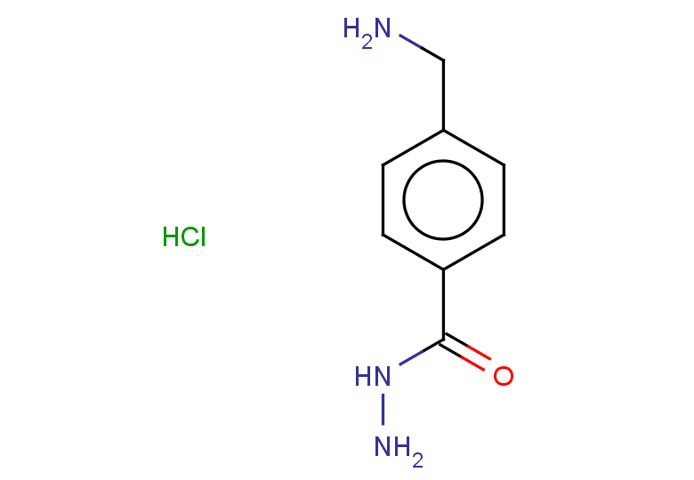 4-(aminomethyl)benzohydrazide hydrochloride
