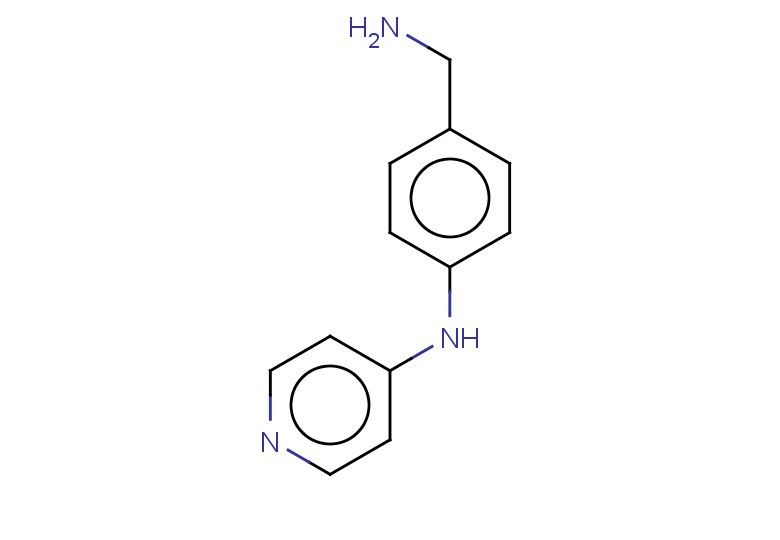 N-[4-(aminomethyl)phenyl]pyridin-4-amine