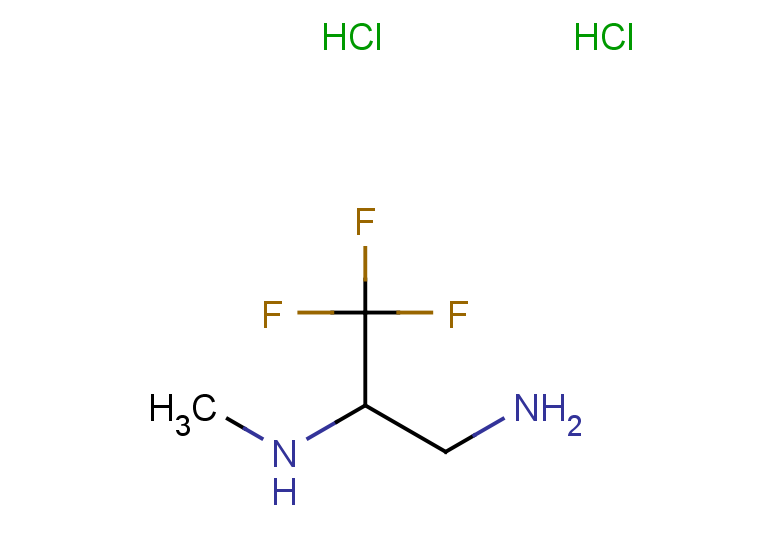 (3-amino-1,1,1-trifluoropropan-2-yl)(methyl)amine dihydrochloride