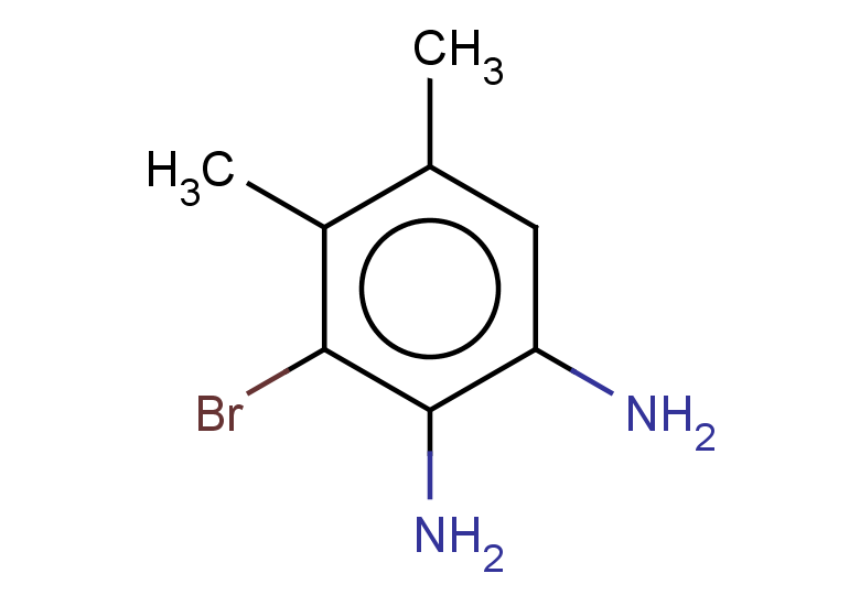 3-bromo-4,5-dimethylbenzene-1,2-diamine