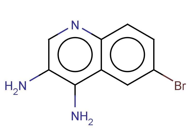 6-bromoquinoline-3,4-diamine