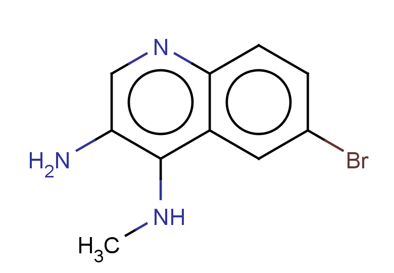 6-bromo-N4-methylquinoline-3,4-diamine