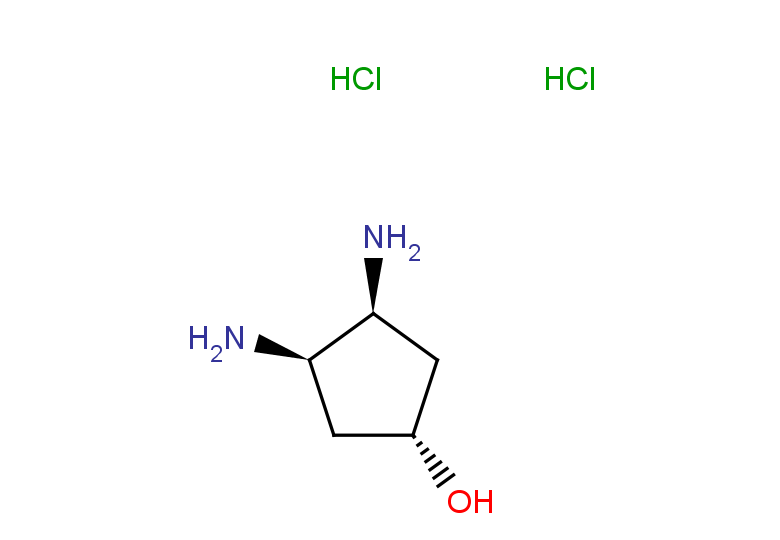 3,4-diaminocyclopentan-1-ol dihydrochloride