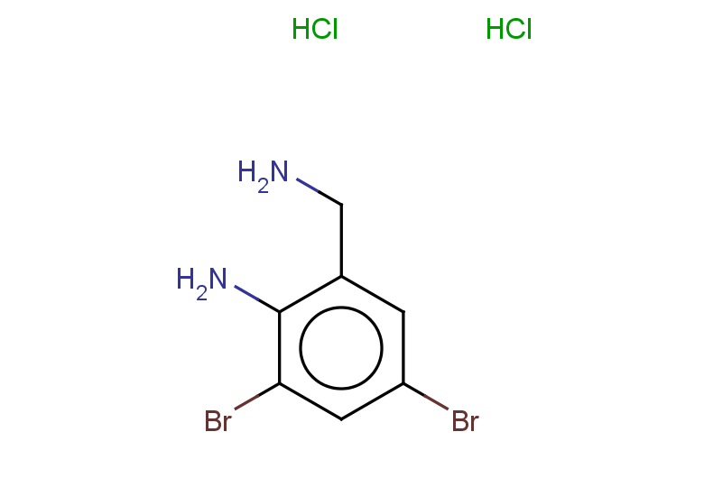 2-(aminomethyl)-4,6-dibromoaniline dihydrochloride