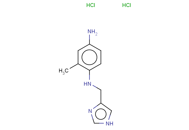N1-[(1H-imidazol-4-yl)methyl]-2-methylbenzene-1,4-diamine dihydrochloride