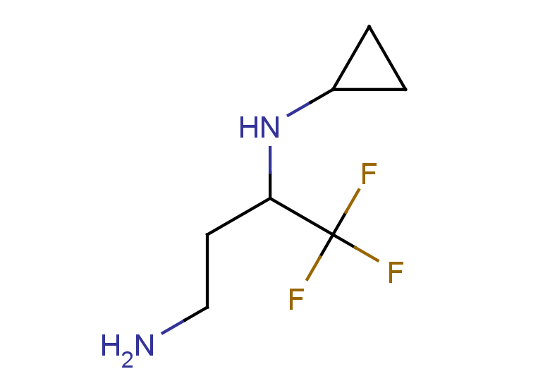 N3-cyclopropyl-4,4,4-trifluorobutane-1,3-diamine