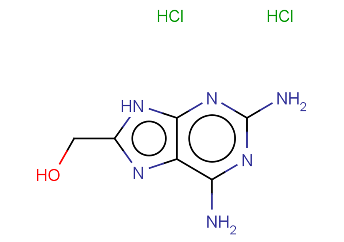 (2,6-diamino-9H-purin-8-yl)methanol dihydrochloride