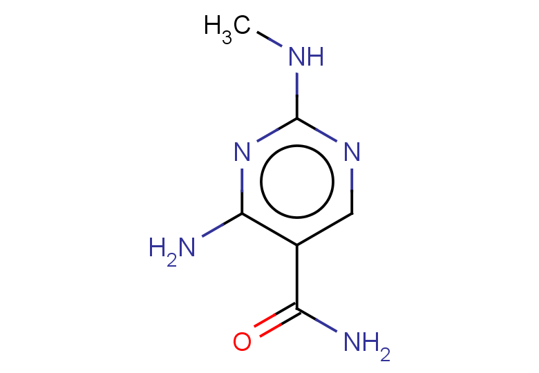 4-amino-2-(methylamino)pyrimidine-5-carboxamide