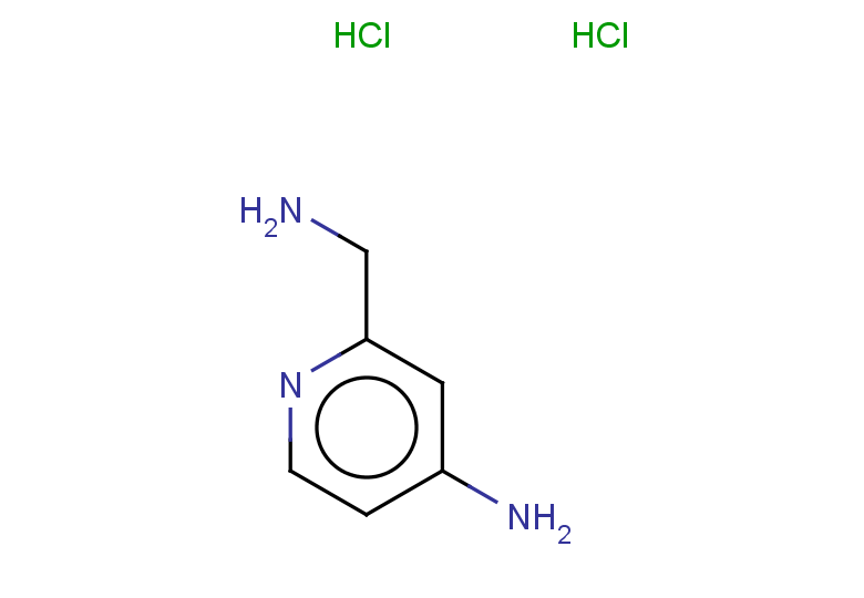 2-(aminomethyl)pyridin-4-amine dihydrochloride