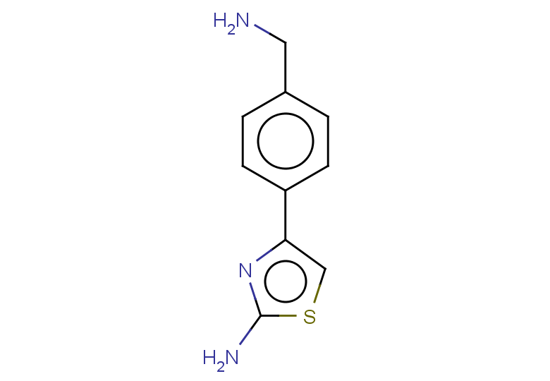 4-[4-(aminomethyl)phenyl]-1,3-thiazol-2-amine