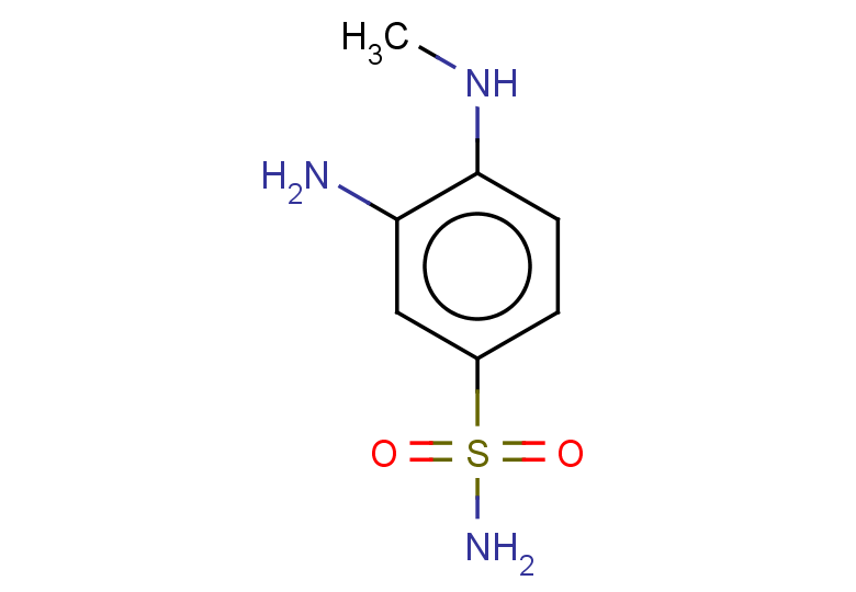 3-amino-4-(methylamino)benzene-1-sulfonamide