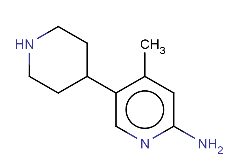 4-methyl-5-(piperidin-4-yl)pyridin-2-amine