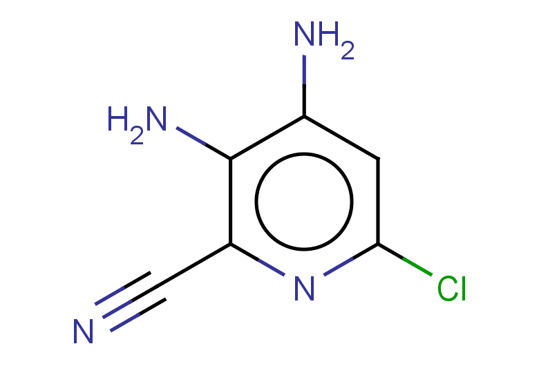 3,4-diamino-6-chloropyridine-2-carbonitrile