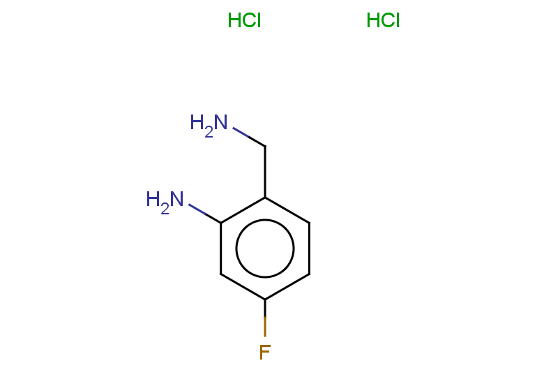 2-(aminomethyl)-5-fluoroaniline dihydrochloride