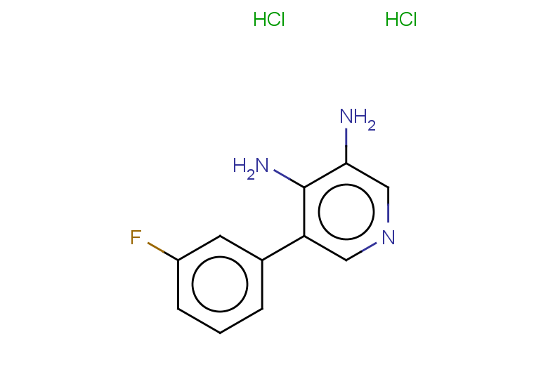 5-(3-fluorophenyl)pyridine-3,4-diamine dihydrochloride