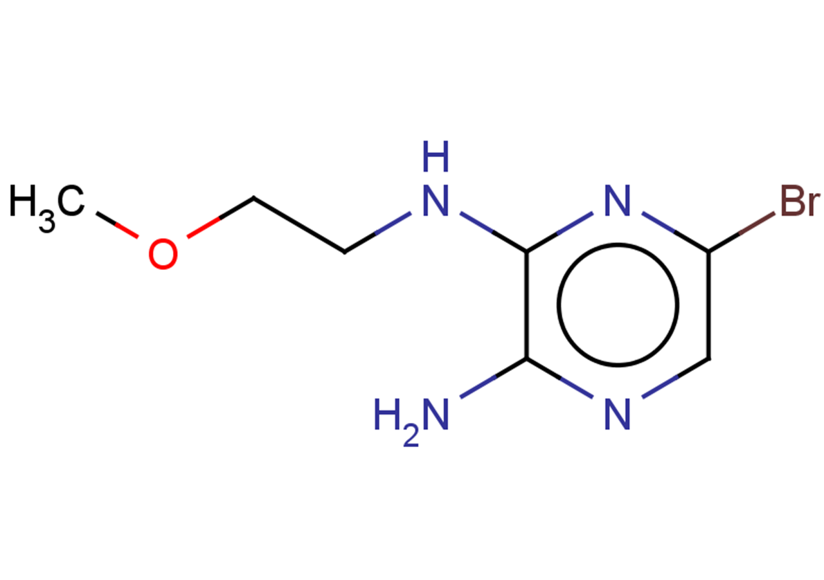6-bromo-N2-(2-methoxyethyl)pyrazine-2,3-diamine