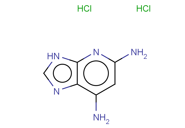3H-imidazo[4,5-b]pyridine-5,7-diamine dihydrochloride