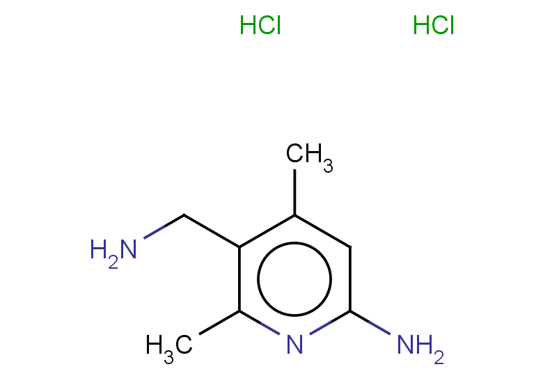 5-(aminomethyl)-4,6-dimethylpyridin-2-amine dihydrochloride