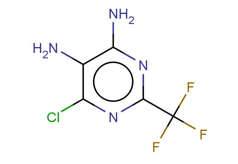 6-CHLORO-2-(TRIFLUOROMETHYL)PYRIMIDINE-4,5-DIAMINE
