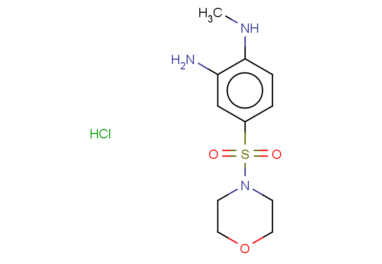 N1-methyl-4-(morpholine-4-sulfonyl)benzene-1,2-diamine hydrochloride