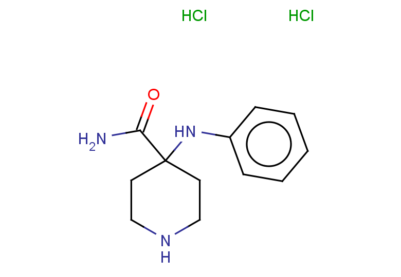 4-(phenylamino)piperidine-4-carboxamide dihydrochloride